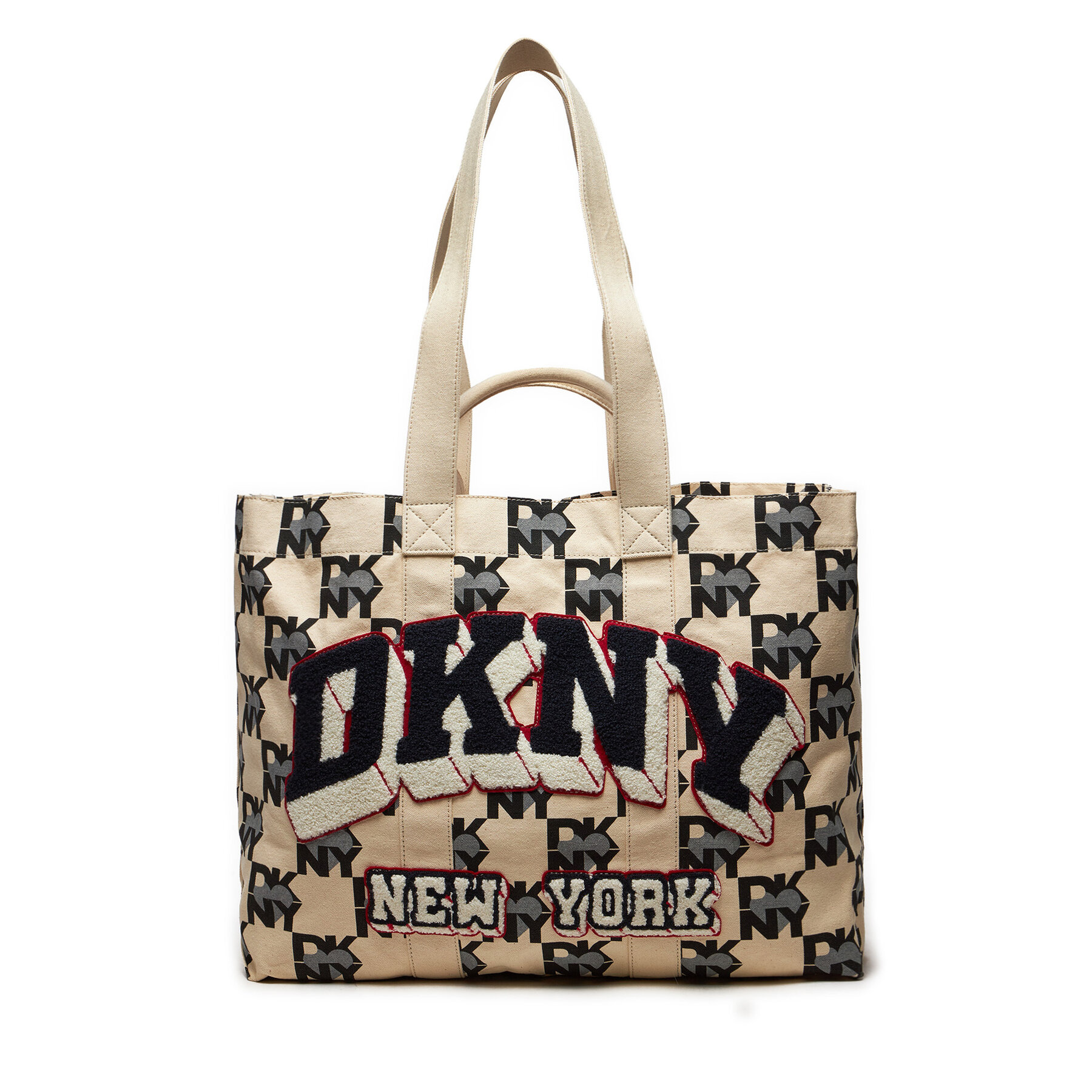 Handtasche DKNY Heart Of Ny Large Tote R41AYF01 Beige von DKNY