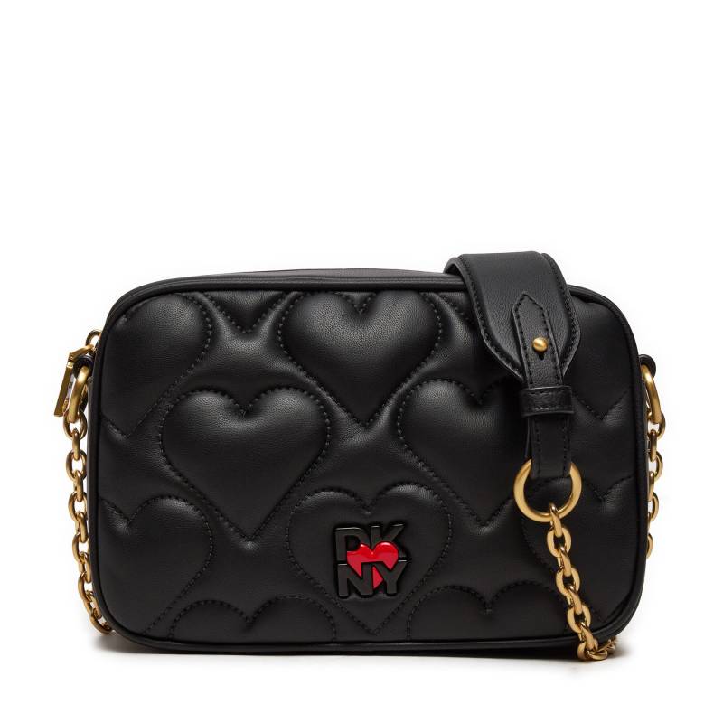 Handtasche DKNY Heart Of Ny Quilted Camera Bag R43EZE99 Schwarz von DKNY