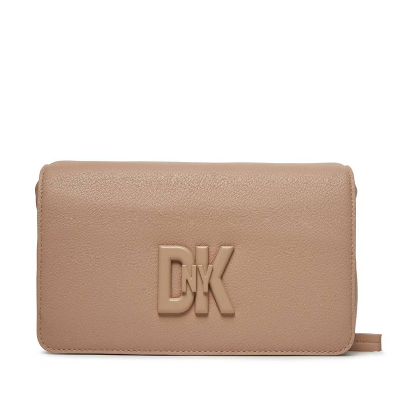 Handtasche DKNY Seventh Avenue Md Fl R33EKY30 Beige von DKNY