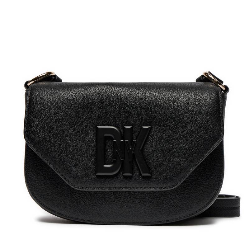 Handtasche DKNY Seventh Avenue Sm Fl R41EKC54 Schwarz von DKNY