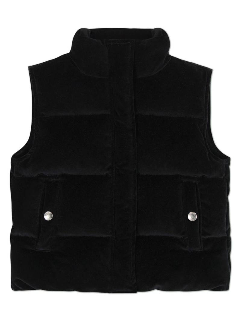 DL1961 KIDS velvet padded vest - Black von DL1961 KIDS