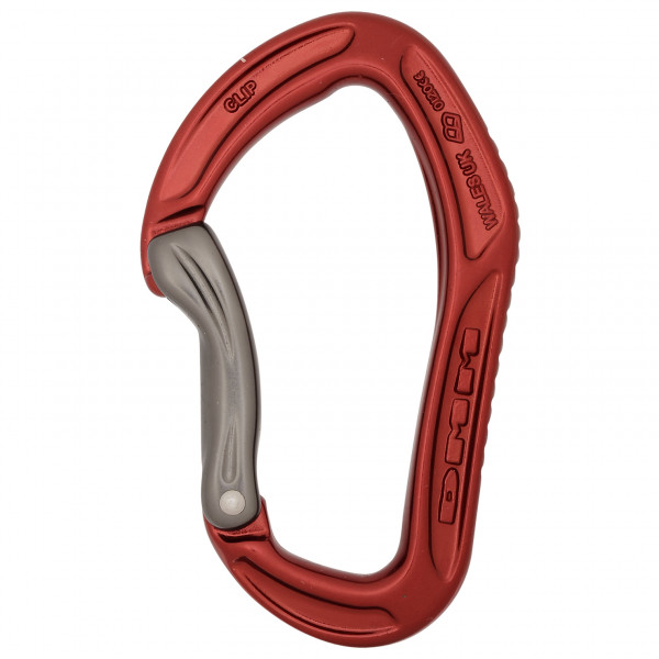 DMM - Alpha Sport Bent Gate - Schnappkarabiner rot von DMM