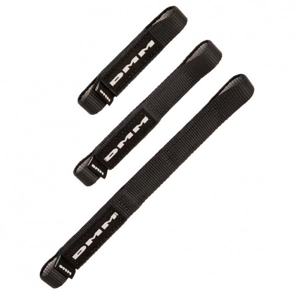 DMM - Nylon Variable Width Logo Quickdraw Sling - Express-Schlinge Gr 12 cm;18 cm;25 cm schwarz;schwarz/grau DMM - Nylon Variable Width Logo Quickdraw Sling - Express-Schlinge Gr 12 cm;18 cm;25 cm schwarz;schwarz/grau von DMM