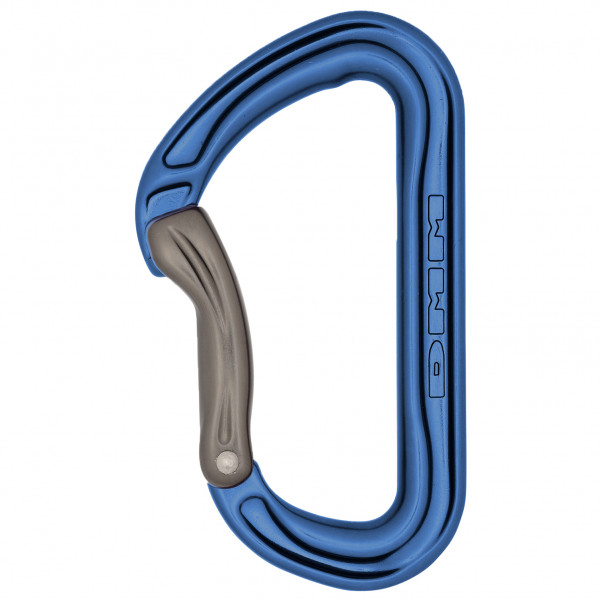 DMM - Shadow Bent Gate - Schnappkarabiner blau von DMM