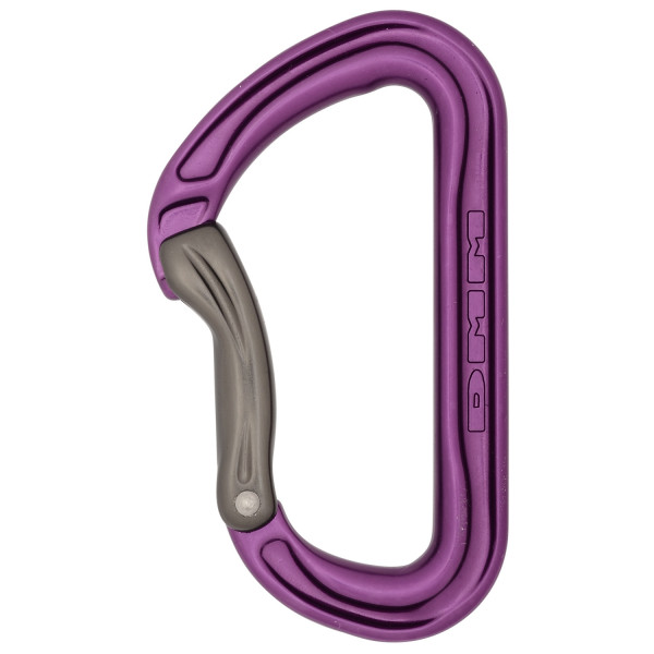 DMM - Shadow Bent Gate - Schnappkarabiner lila von DMM