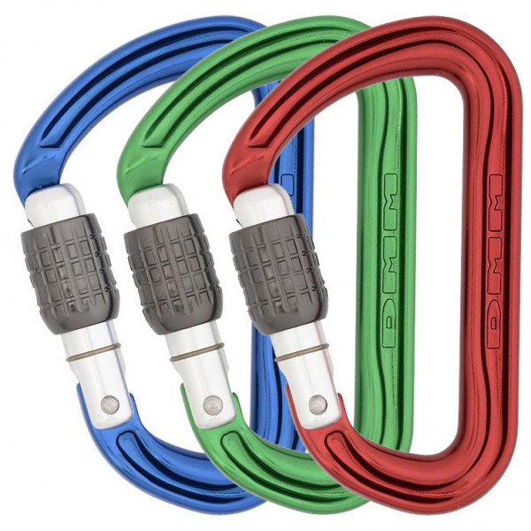 DMM - Shadow - Verschlusskarabiner Gr Kwicklock;Locksafe;Screwgate;Screwgate (3-Pack) bunt;gelb;grau;grau/grün;grau/rot DMM - Shadow - Verschlusskarabiner Gr Kwicklock;Locksafe;Screwgate;Screwgate (3-Pack) bunt;gelb;grau;grau/grün;grau/rot von DMM