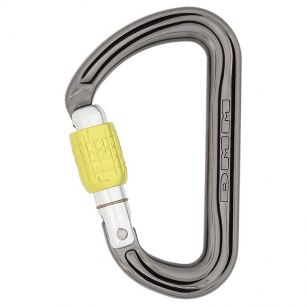 DMM - Shadow - Verschlusskarabiner Gr Screwgate grau von DMM