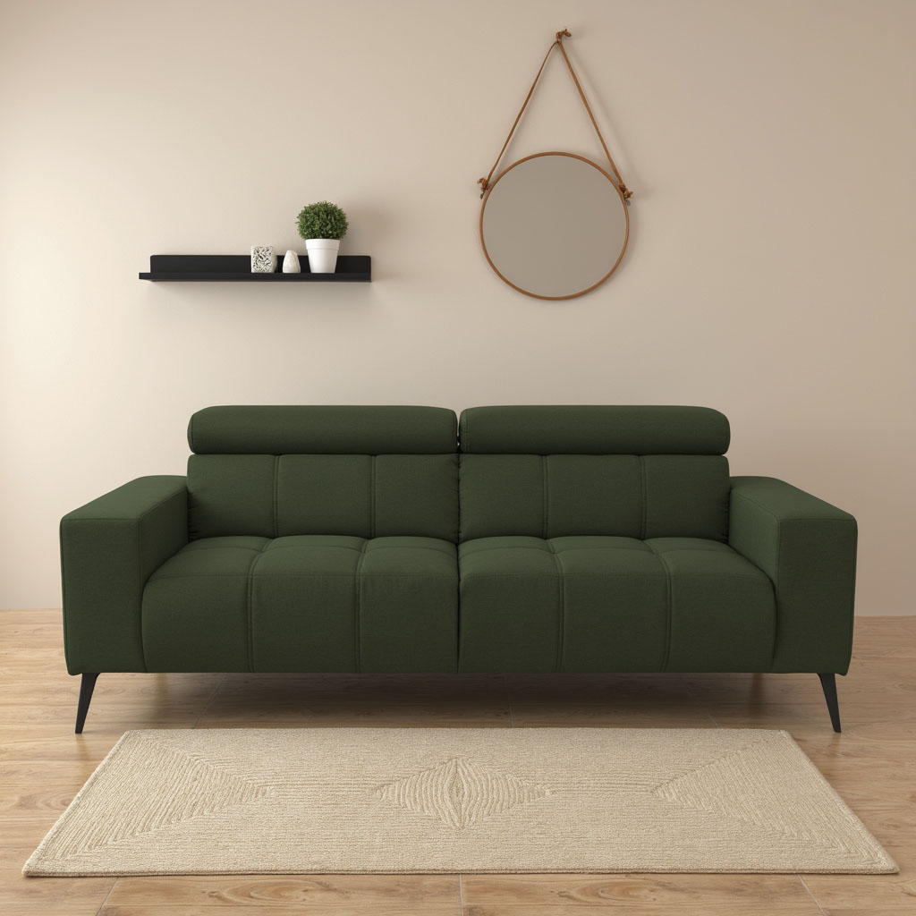 DOMO collection 2-Sitzer »Trento, mit Kufenfuss oder Einzelfuss«, wahlweise mit Kopfteilverstellung und in zwei Grössen erhältlich DOMO collection 2-Sitzer »Trento, mit Kufenfuss oder Einzelfuss«, wahlweise mit Kopfteilverstellung und in zwei Grössen erhältlich von DOMO collection