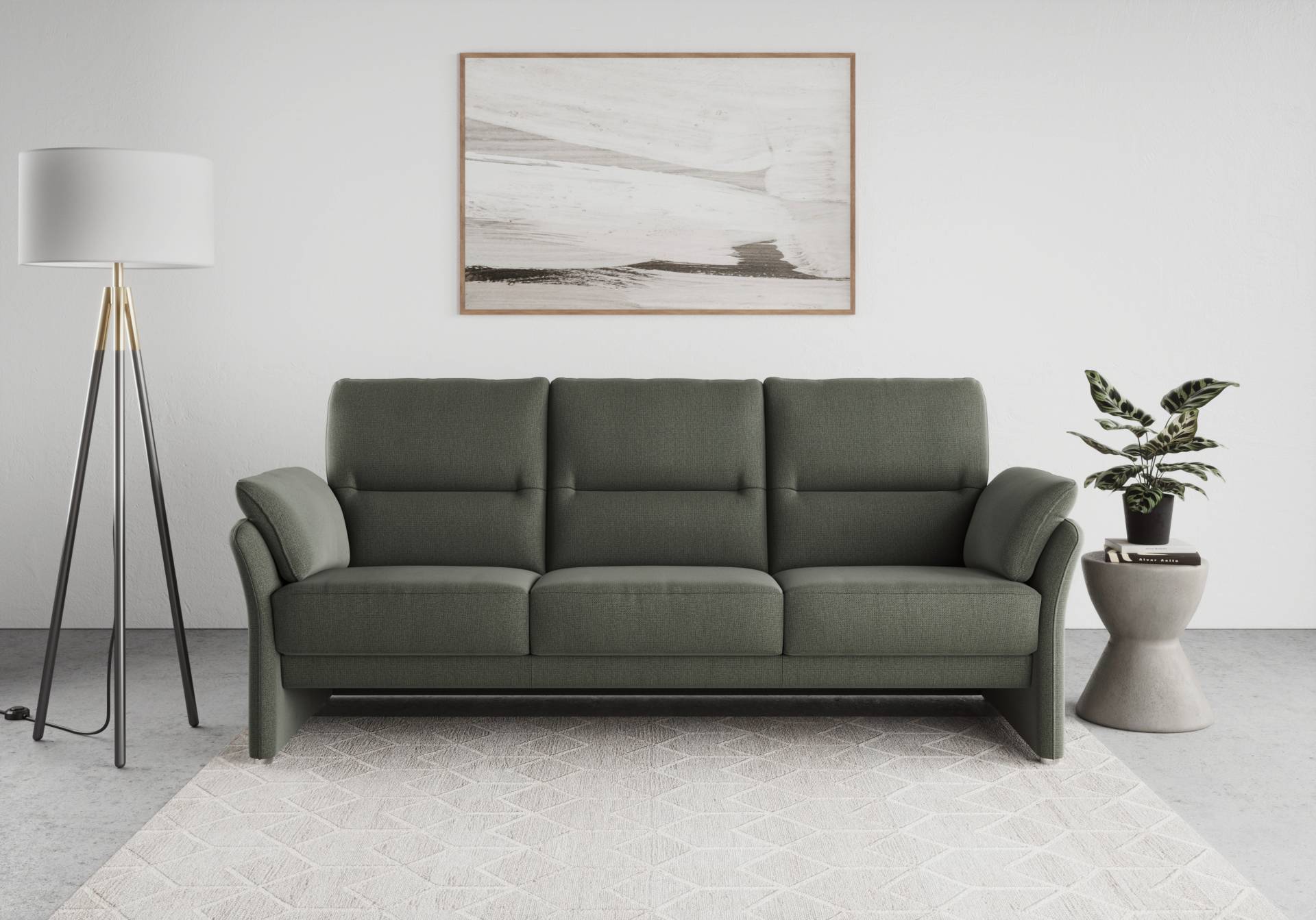 DOMO collection 3-Sitzer »Pina«, mit Federkern, Breite 219cm DOMO collection 3-Sitzer »Pina«, mit Federkern, Breite 219cm von DOMO collection