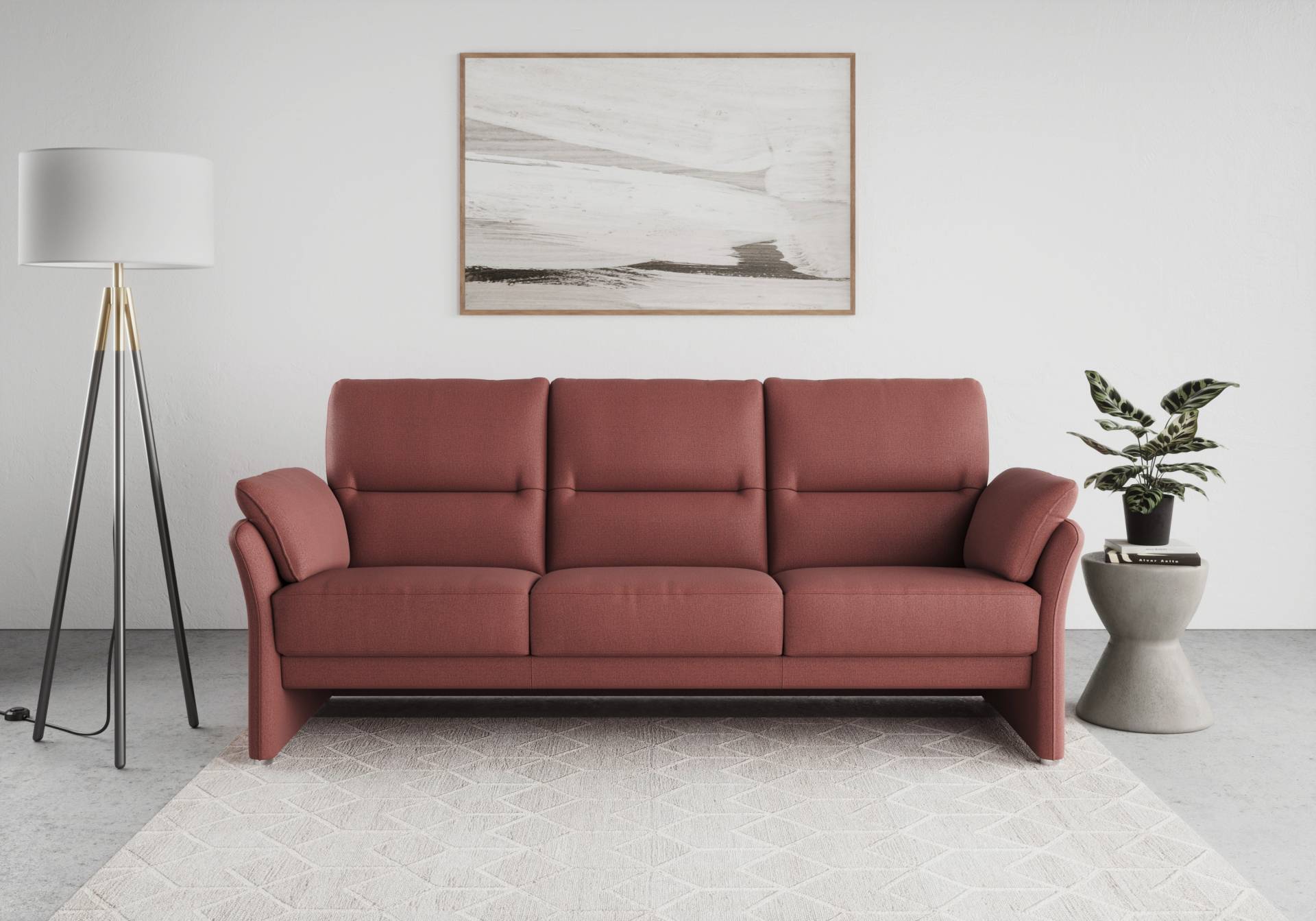 DOMO collection 3-Sitzer »Pina«, mit Federkern, Breite 219cm DOMO collection 3-Sitzer »Pina«, mit Federkern, Breite 219cm von DOMO collection