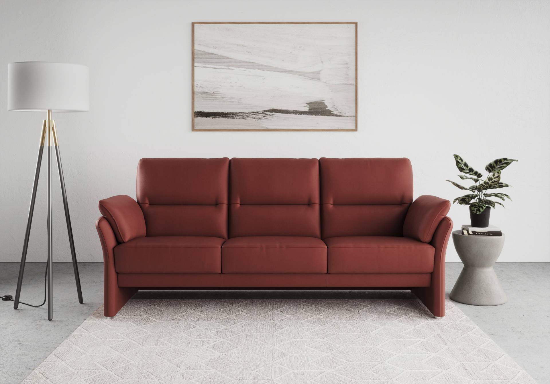DOMO collection 3-Sitzer »Pina«, mit Federkern, Breite 219cm DOMO collection 3-Sitzer »Pina«, mit Federkern, Breite 219cm von DOMO collection
