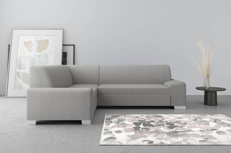 DOMO collection Ecksofa »Anzio L-Form«, Wahlweise mit Bettfunktion und Federkern von DOMO collection