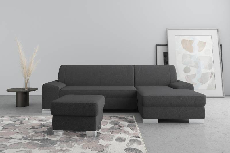 DOMO collection Ecksofa »Anzio L-Form«, wahlweise mit Bettfunktion und Federkern von DOMO collection