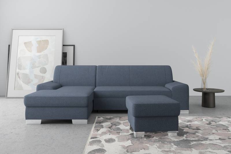 DOMO collection Ecksofa »Anzio L-Form«, wahlweise mit Bettfunktion und Federkern von DOMO collection