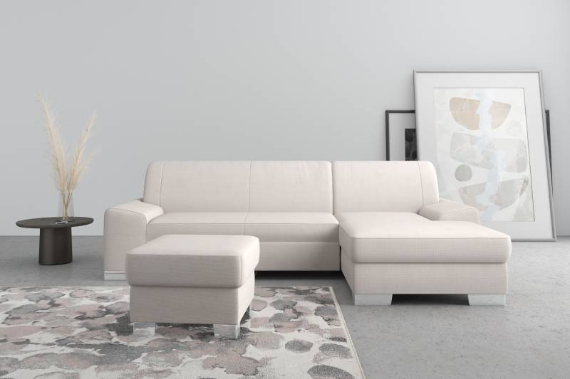 DOMO collection Ecksofa »Anzio L-Form«, wahlweise mit Bettfunktion und Federkern von DOMO collection