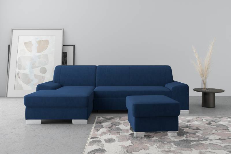 DOMO collection Ecksofa »Anzio L-Form«, wahlweise mit Bettfunktion und Federkern von DOMO collection