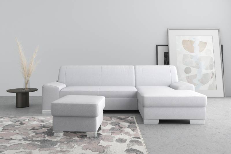 DOMO collection Ecksofa »Anzio L-Form«, wahlweise mit Bettfunktion und Federkern von DOMO collection