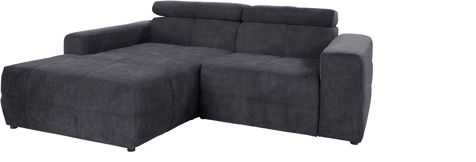 DOMO collection Ecksofa »Brandon kleine Ausführung B/T/H: 214/100/80 cm«, Mit Kopfteilverstellung, auch in Leder und Cord, L-Form DOMO collection Ecksofa »Brandon kleine Ausführung B/T/H: 214/100/80 cm«, Mit Kopfteilverstellung, auch in Leder und Cord, L-Form von DOMO collection