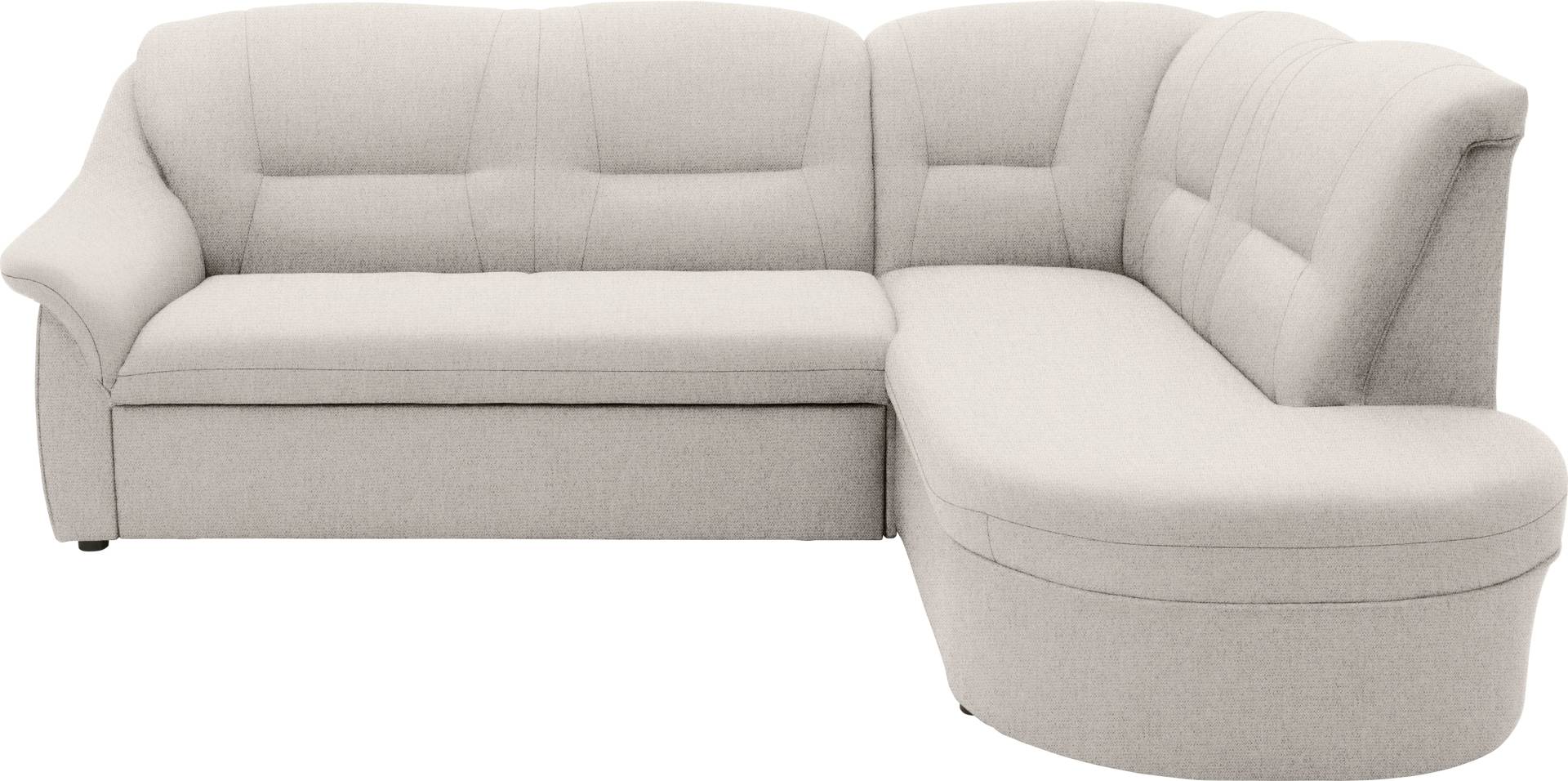 DOMO collection Ecksofa »Faenza L-Form«, DOMO collection Ecksofa, mit Ottomane, wahlweise mit Bettfunktion von DOMO collection