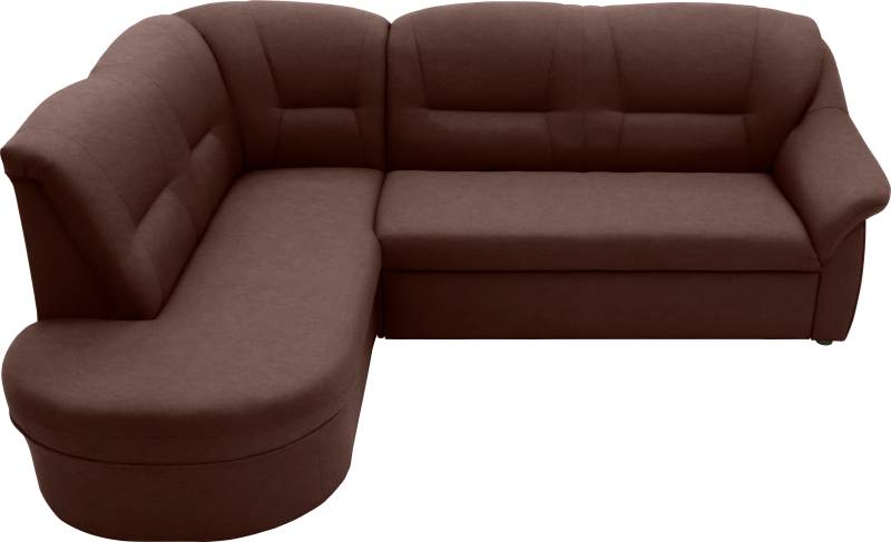 DOMO collection Ecksofa »Faenza L-Form«, DOMO collection Ecksofa, mit Ottomane, wahlweise mit Bettfunktion von DOMO collection