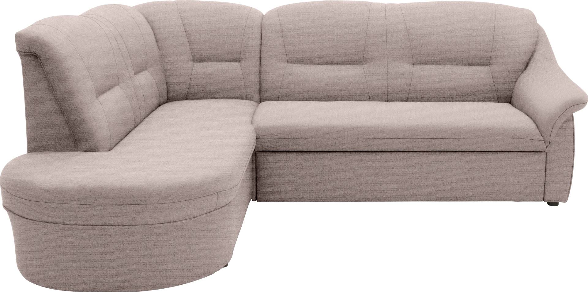 DOMO collection Ecksofa »Faenza L-Form«, DOMO collection Ecksofa, mit Ottomane, wahlweise mit Bettfunktion von DOMO collection