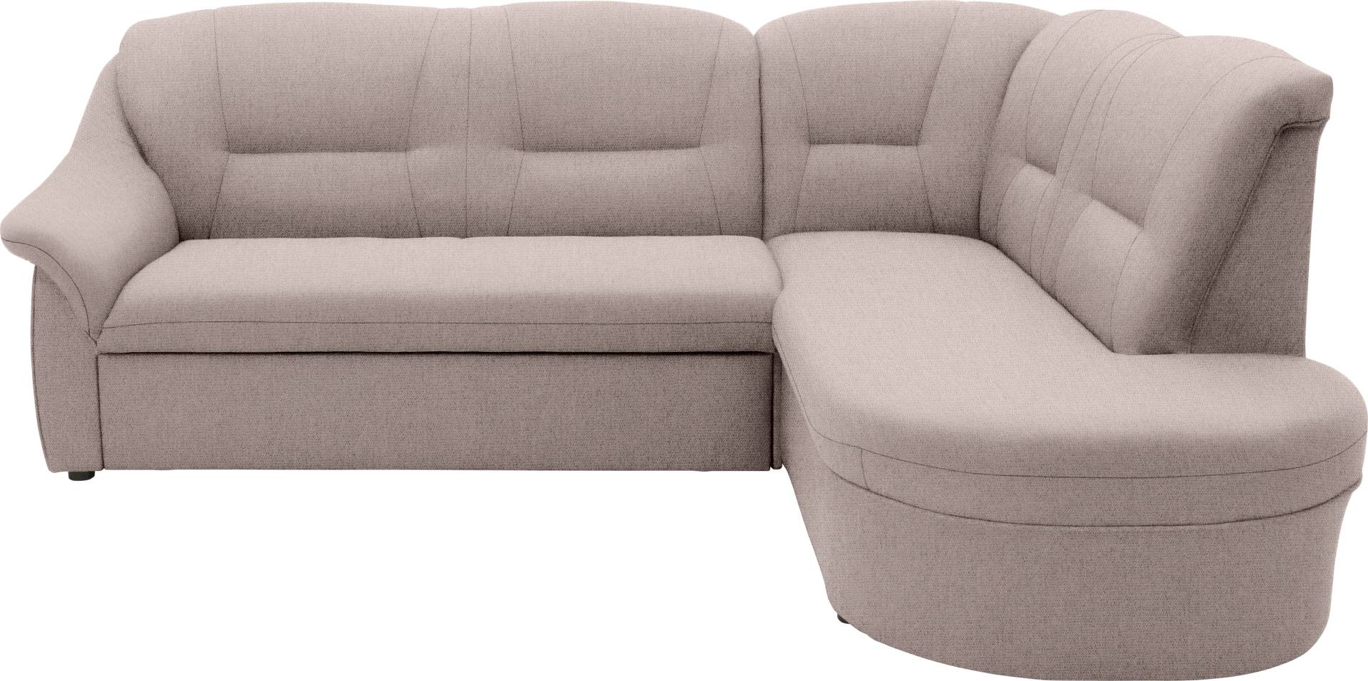 DOMO collection Ecksofa »Faenza L-Form«, DOMO collection Ecksofa, mit Ottomane, wahlweise mit Bettfunktion von DOMO collection