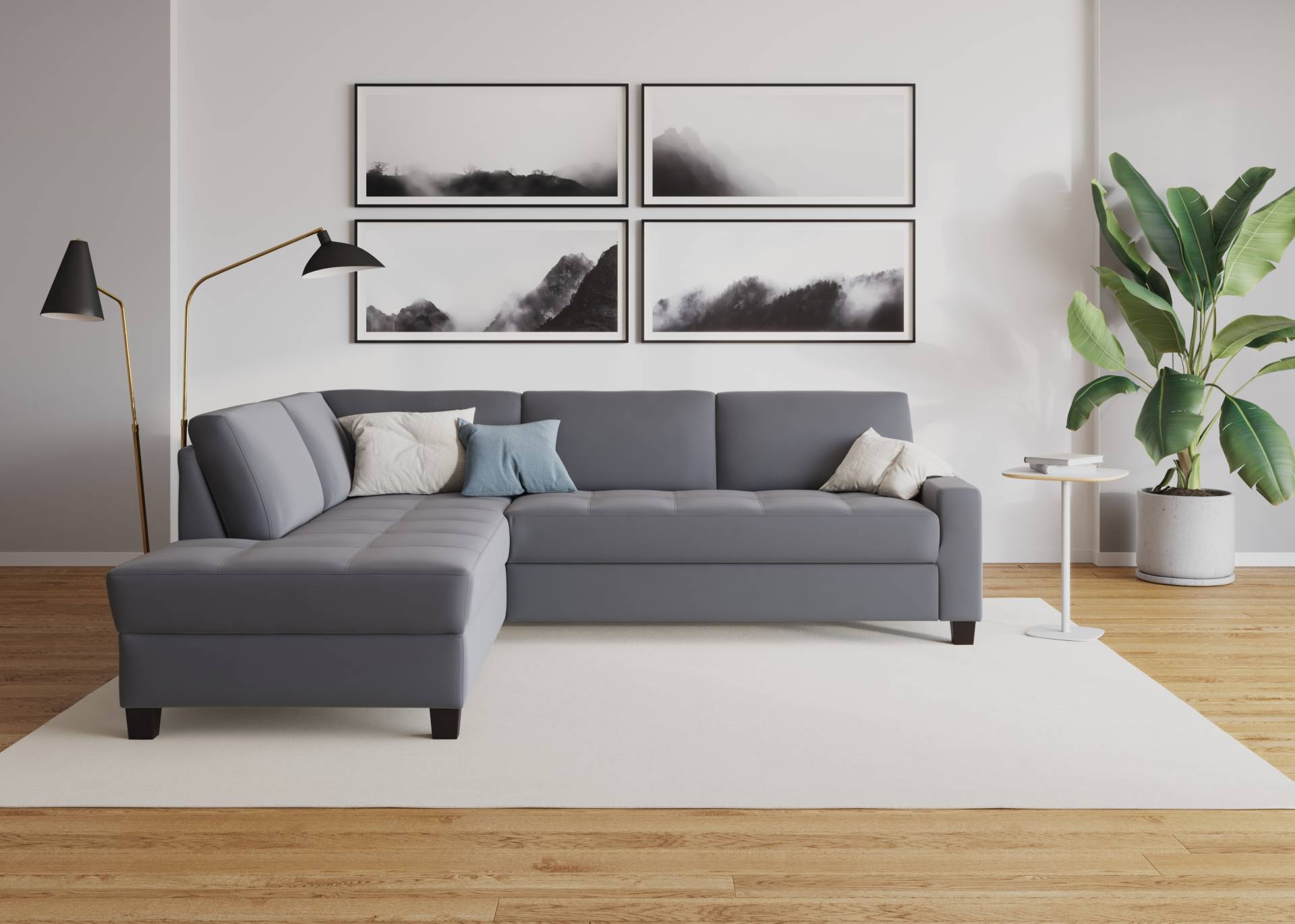 DOMO collection Ecksofa »Florentina L-Form«, wahlweise mit Bettfunktion, mit Kontrastnaht DOMO collection Ecksofa »Florentina L-Form«, wahlweise mit Bettfunktion, mit Kontrastnaht von DOMO collection
