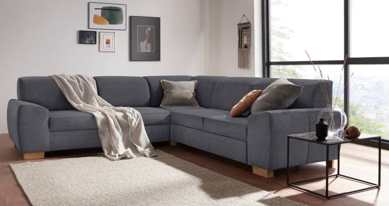 DOMO collection Ecksofa »Incanto L-Form«, wahlweise mit Bettfunktion von DOMO collection