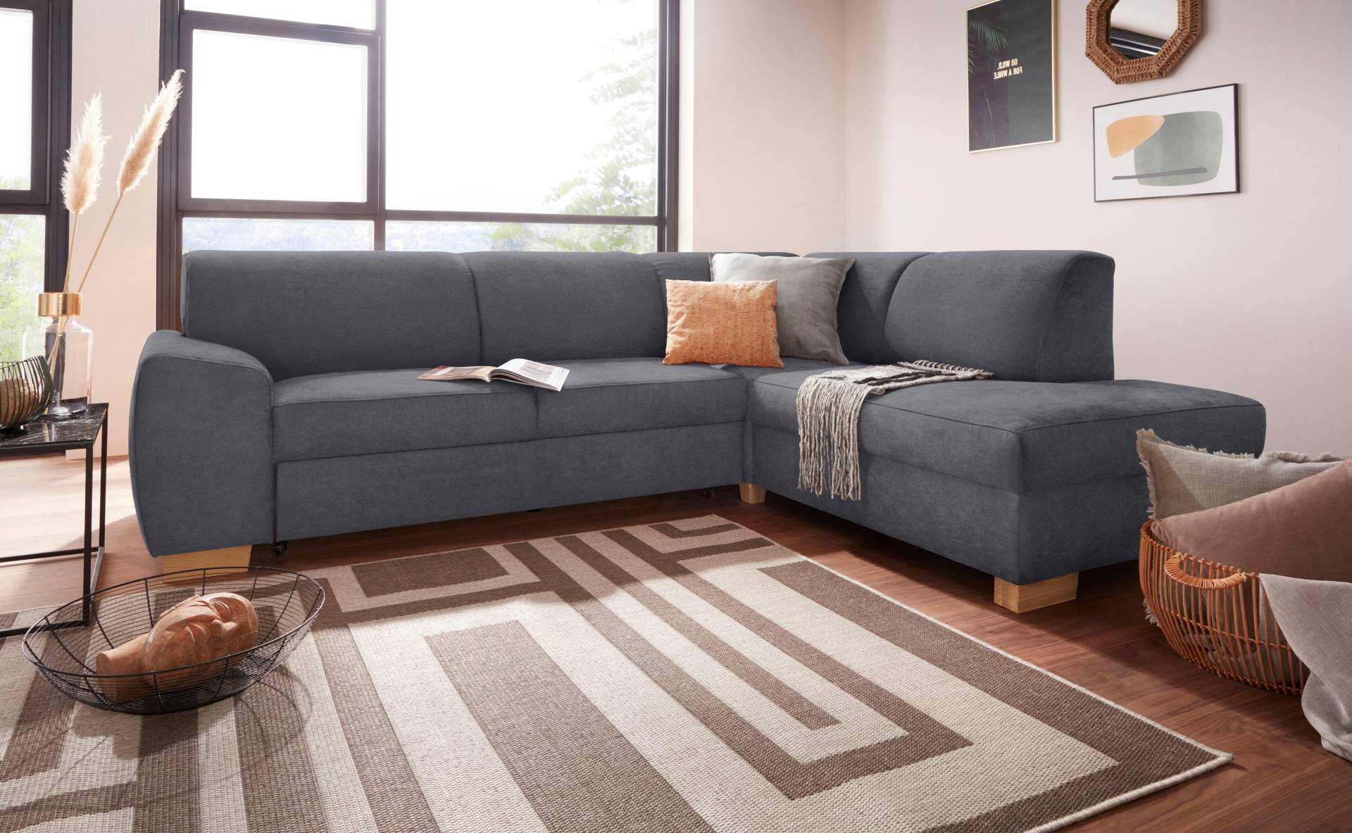 DOMO collection Ecksofa »Incanto L-Form«, wahlweise mit Bettfunktion von DOMO collection