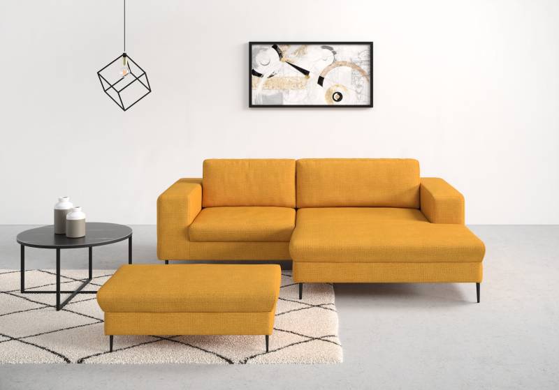 DOMO collection Ecksofa »Modica L-Form«, moderne Optik mit grosszügiger RecamiÃ¨re, auch in Cord von DOMO collection