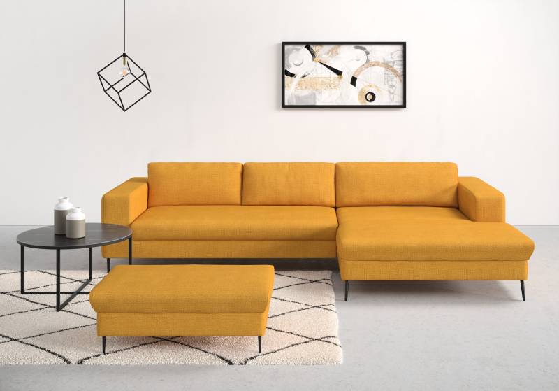 DOMO collection Ecksofa »Modica L-Form«, moderne Optik mit grosszügiger Recamieire, auch in Cord von DOMO collection