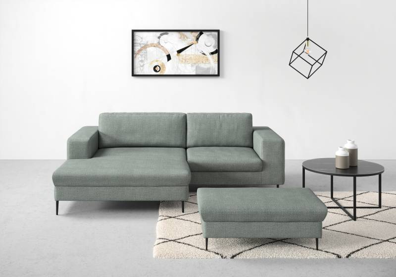 DOMO collection Ecksofa »Modica L-Form«, moderne Optik mit grosszügiger RecamiÃ¨re, auch in Cord von DOMO collection