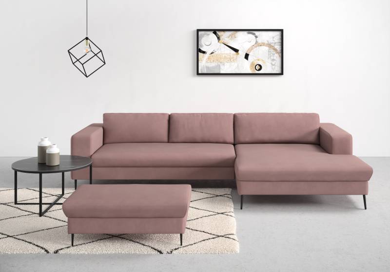 DOMO collection Ecksofa »Modica L-Form«, moderne Optik mit grosszügiger Recamieire, auch in Cord von DOMO collection