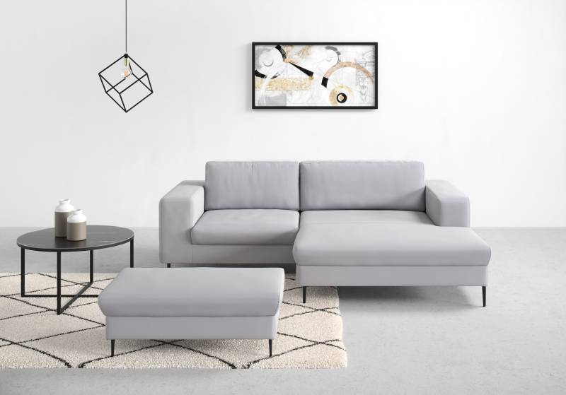 DOMO collection Ecksofa »Modica L-Form«, moderne Optik mit grosszügiger RecamiÃ¨re, auch in Cord von DOMO collection