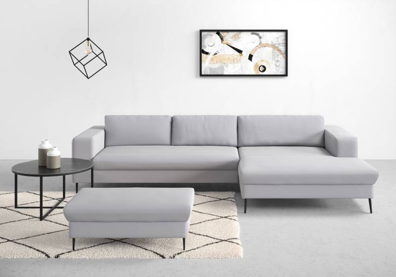 DOMO collection Ecksofa »Modica L-Form«, moderne Optik mit grosszügiger Recamieire, auch in Cord von DOMO collection