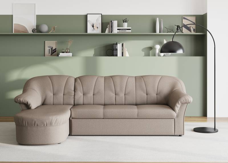 DOMO collection Ecksofa »Pegnitz L-Form«, wahlweise mit Bettfunktion von DOMO collection