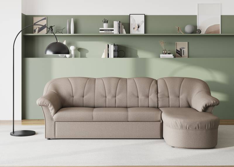 DOMO collection Ecksofa »Pegnitz L-Form«, wahlweise mit Bettfunktion von DOMO collection