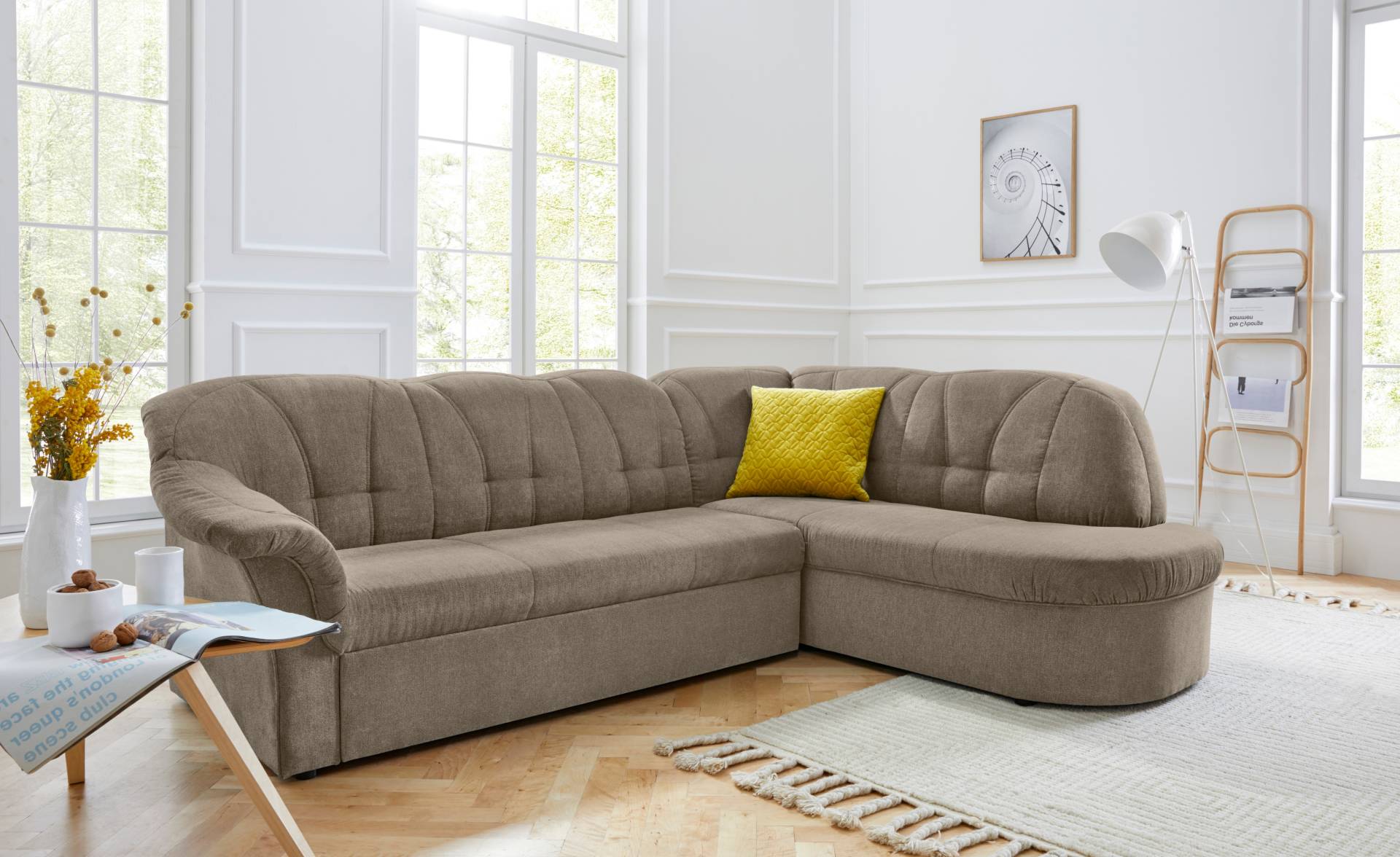 DOMO collection Ecksofa »Pegnitz L-Form«, wahlweise mit Bettfunktion DOMO collection Ecksofa »Pegnitz L-Form«, wahlweise mit Bettfunktion von DOMO collection