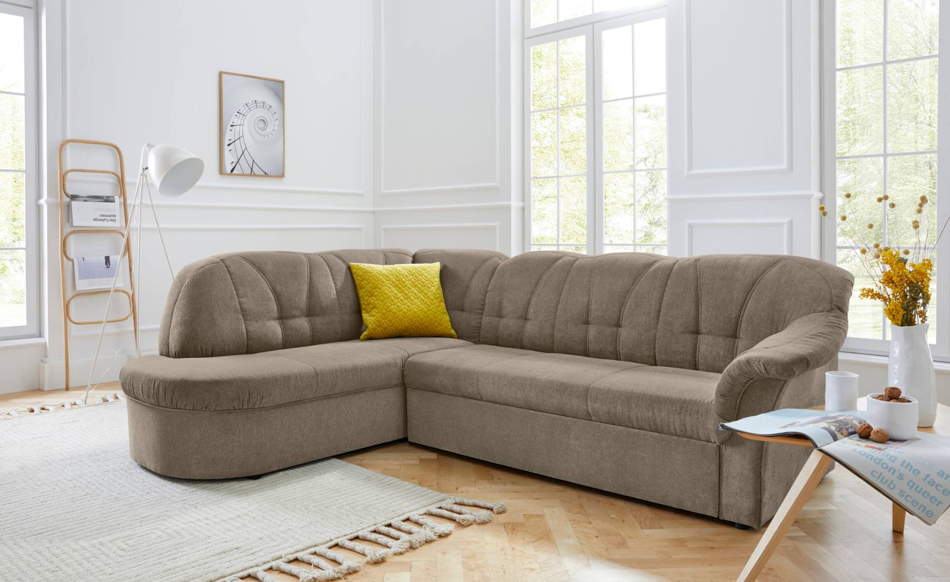 DOMO collection Ecksofa »Pegnitz L-Form«, wahlweise mit Bettfunktion DOMO collection Ecksofa »Pegnitz L-Form«, wahlweise mit Bettfunktion von DOMO collection