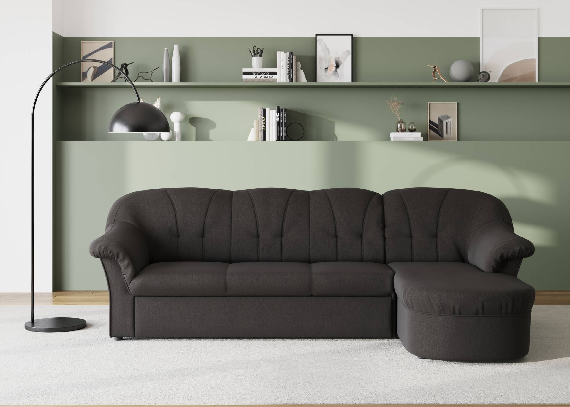 DOMO collection Ecksofa »Pegnitz L-Form«, wahlweise mit Bettfunktion von DOMO collection