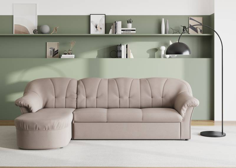 DOMO collection Ecksofa »Pegnitz L-Form«, wahlweise mit Bettfunktion von DOMO collection