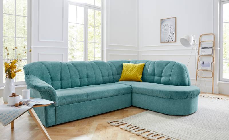 DOMO collection Ecksofa »Pegnitz L-Form«, wahlweise mit Bettfunktion von DOMO collection