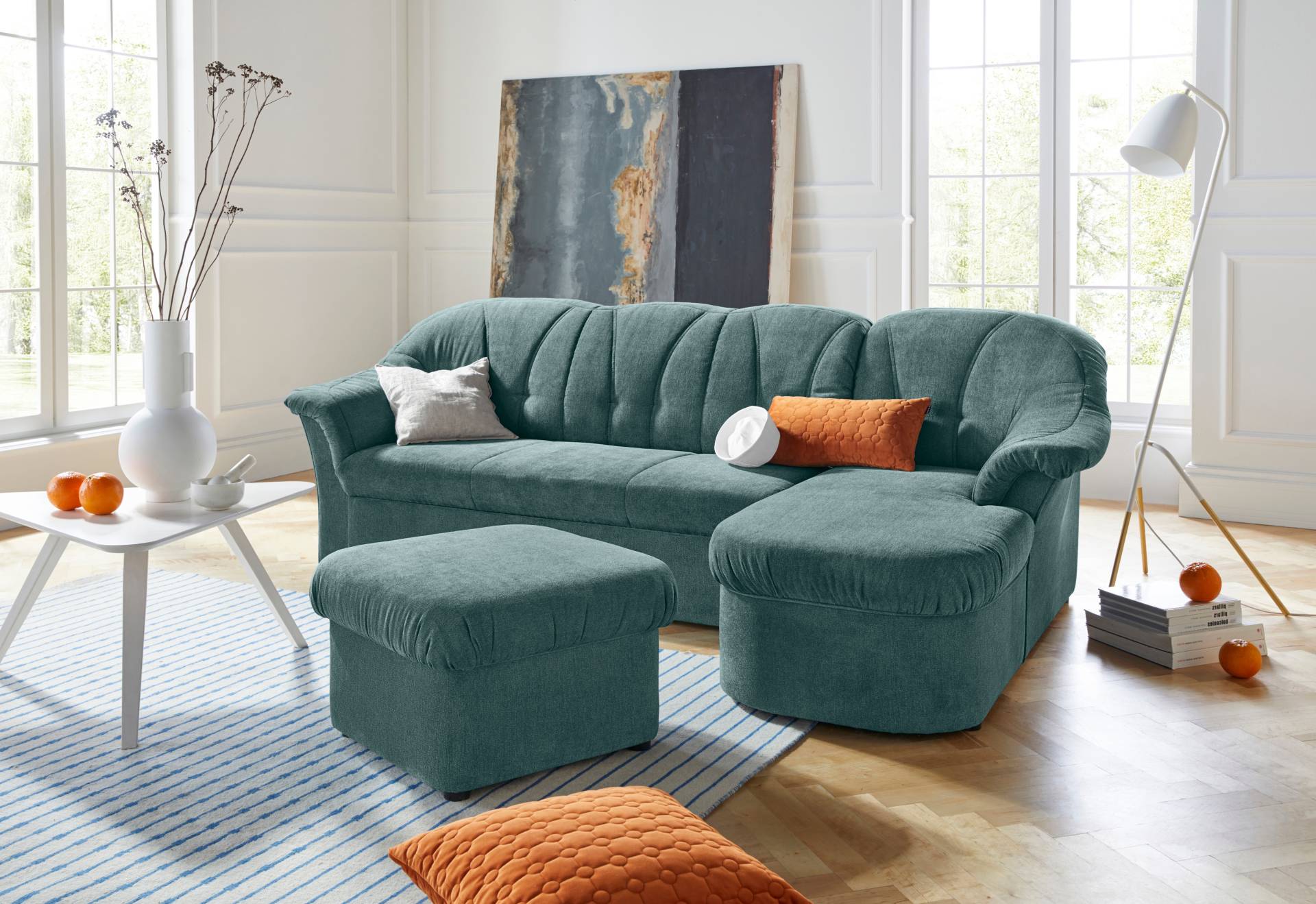 DOMO collection Ecksofa »Pegnitz L-Form«, wahlweise mit Bettfunktion von DOMO collection