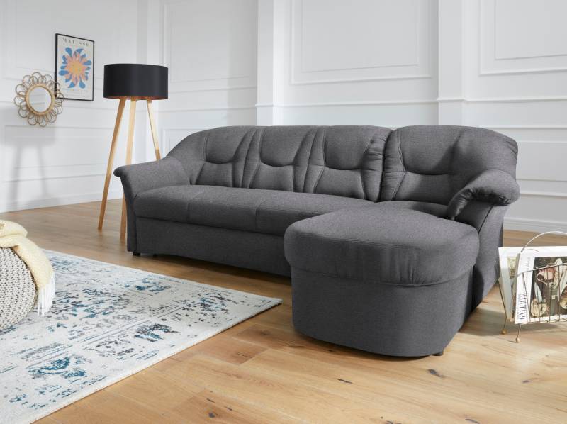 DOMO collection Ecksofa »Sarafina L-Form«, wahlweise mit Bettfunktion, optional mit Federkern von DOMO collection