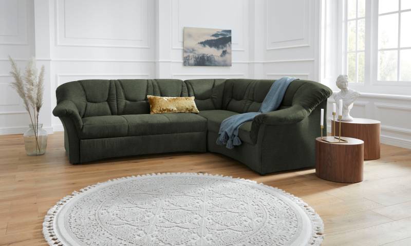 DOMO collection Ecksofa »Sarafina L-Form«, wahlweise mit Bettfunktion, optional mit Federkern von DOMO collection