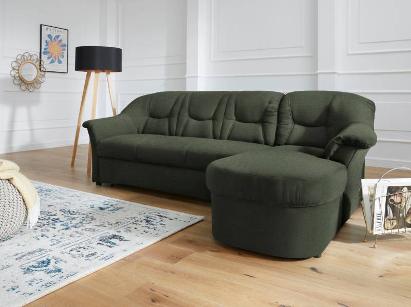 DOMO collection Ecksofa »Sarafina L-Form«, wahlweise mit Bettfunktion, optional mit Federkern von DOMO collection