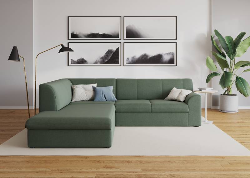 DOMO collection Ecksofa »Topper L-Form«, mit Ottomane, wahlweise mit Schlaffunktion von DOMO collection