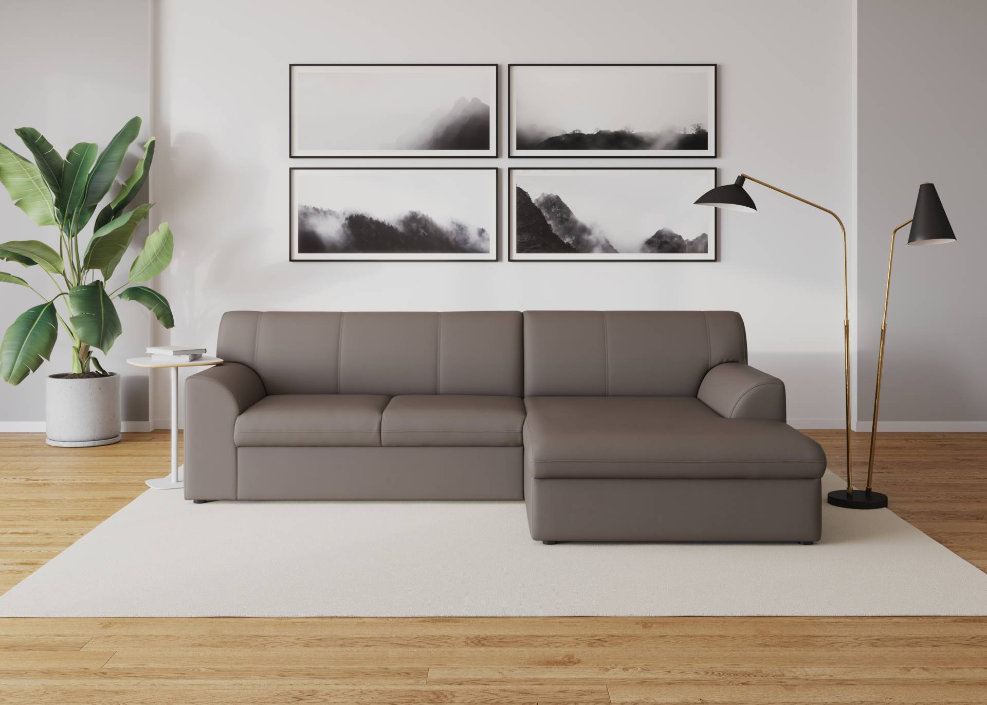 DOMO collection Ecksofa »Topper L-Form«, mit Recamiere, wahlweise mit Schlaffunktion von DOMO collection