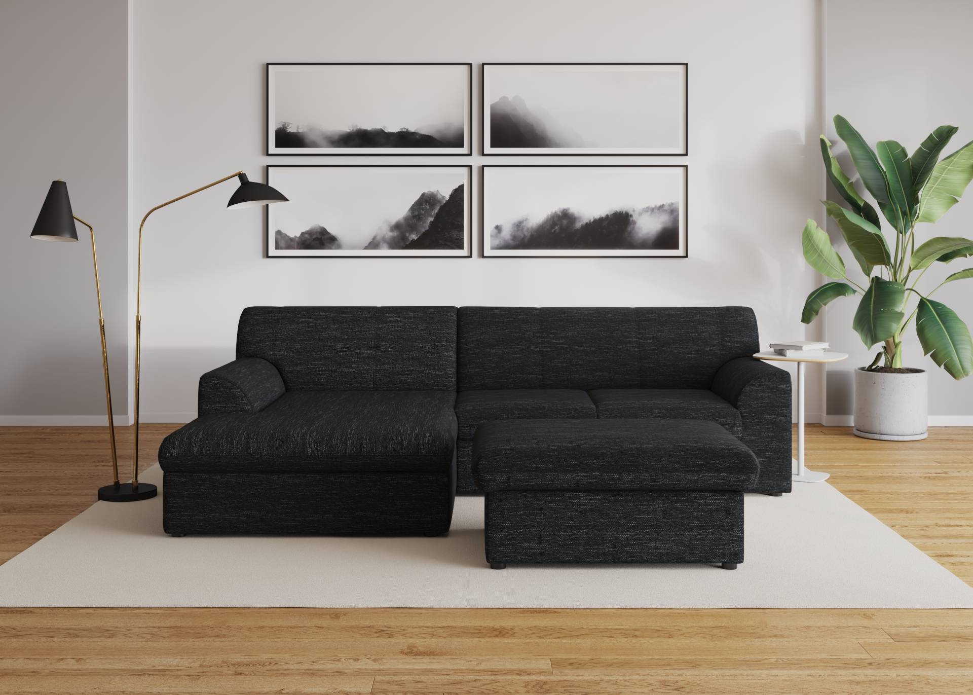 DOMO collection Ecksofa »Topper L-Form«, mit Recamiere, wahlweise mit Schlaffunktion von DOMO collection