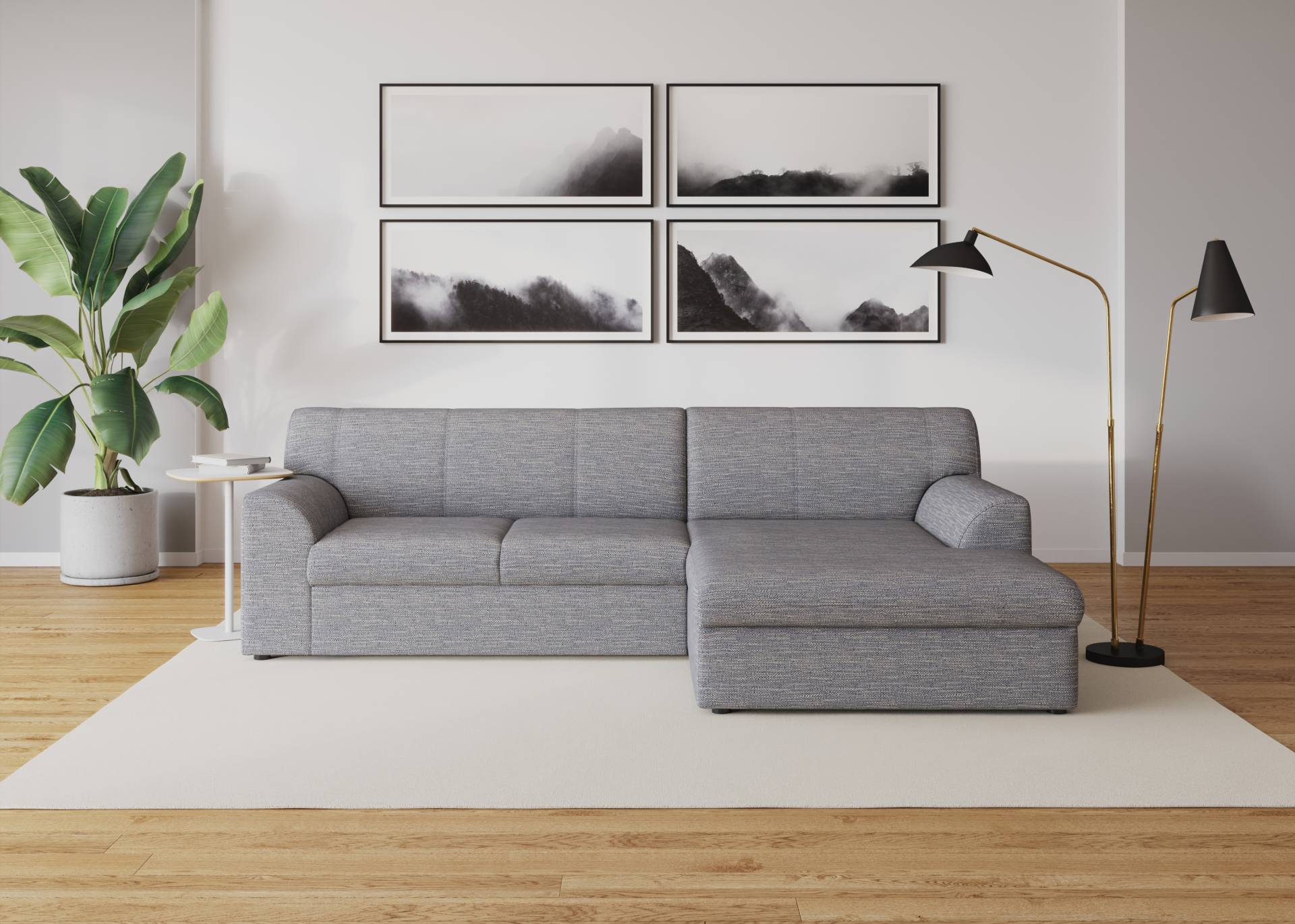 DOMO collection Ecksofa »Topper L-Form«, mit Recamiere, wahlweise mit Schlaffunktion von DOMO collection